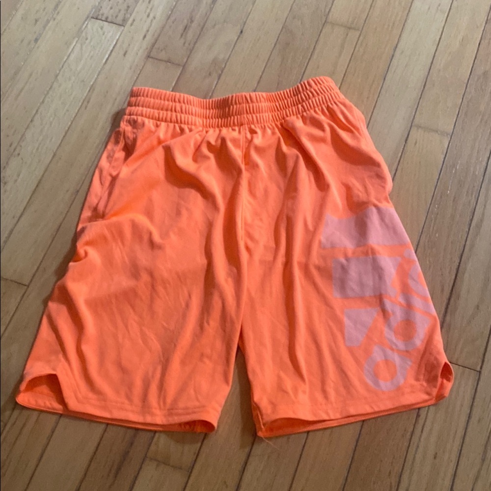 adidas Kids Orange Shorts
